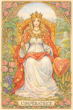 タロットカード女帝の意味