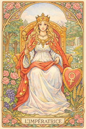 タロットカード女帝の意味