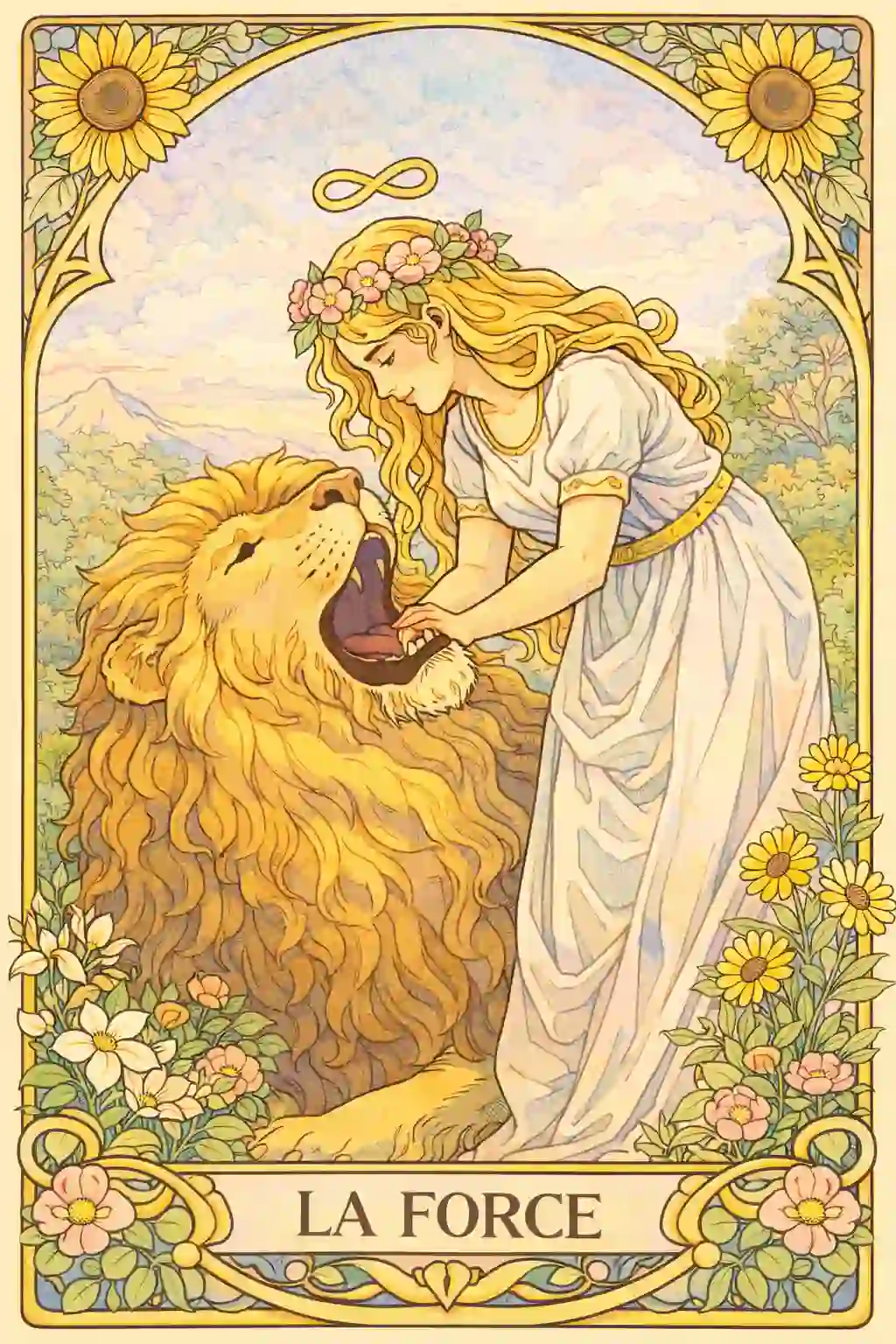 タロット力意味イメージ画像