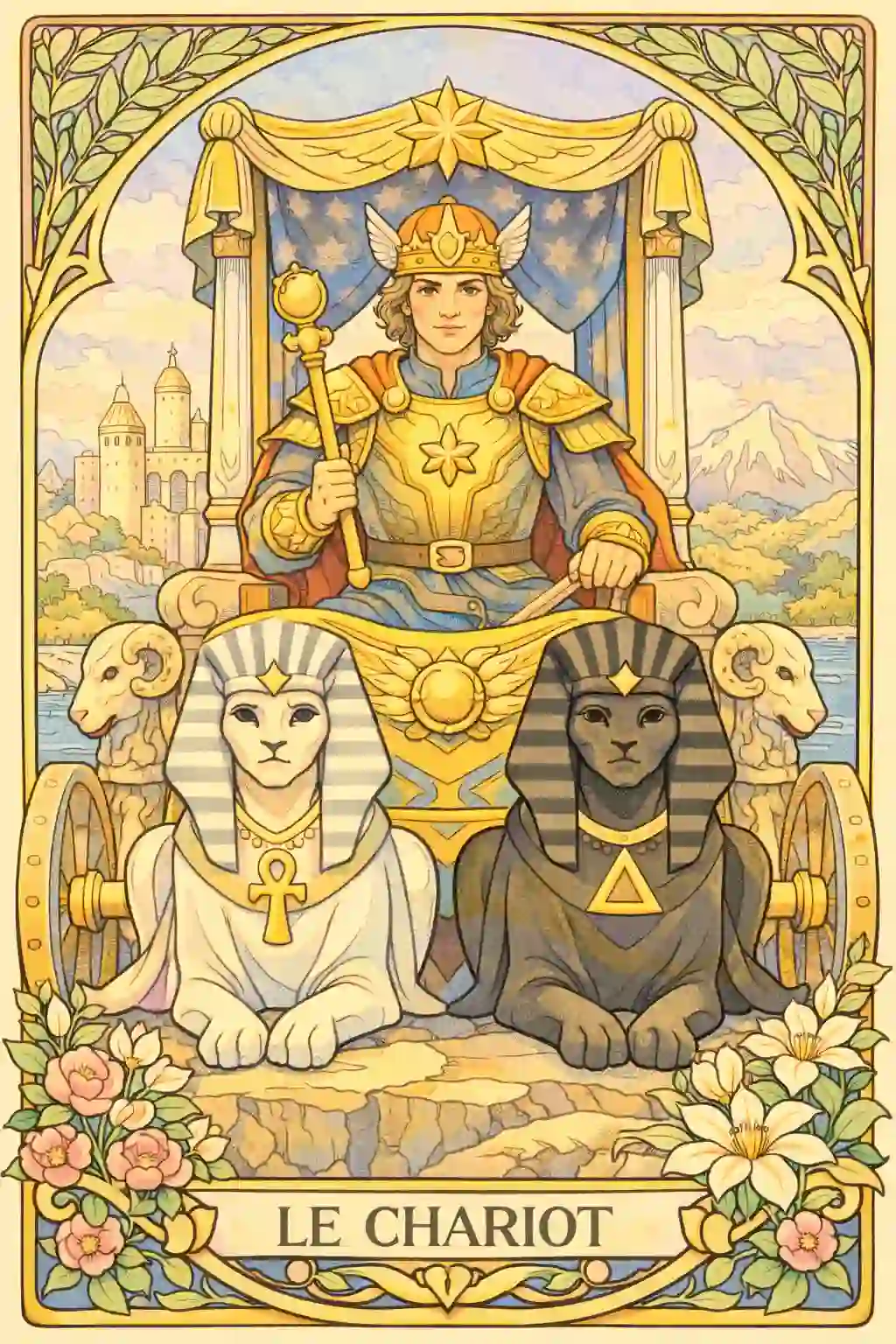 タロット戦車意味イメージ画像