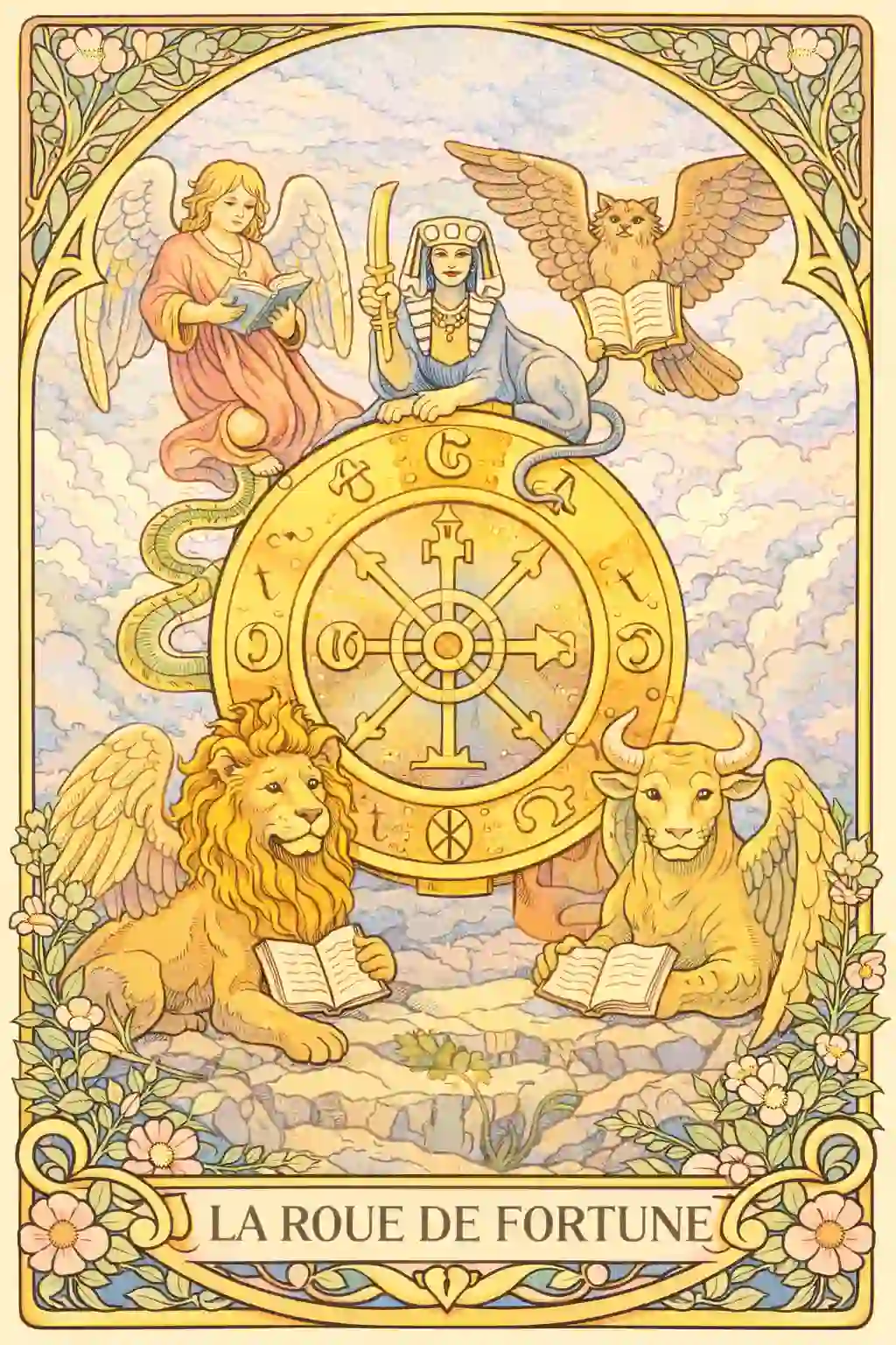 タロット運命の輪意味イメージ画像