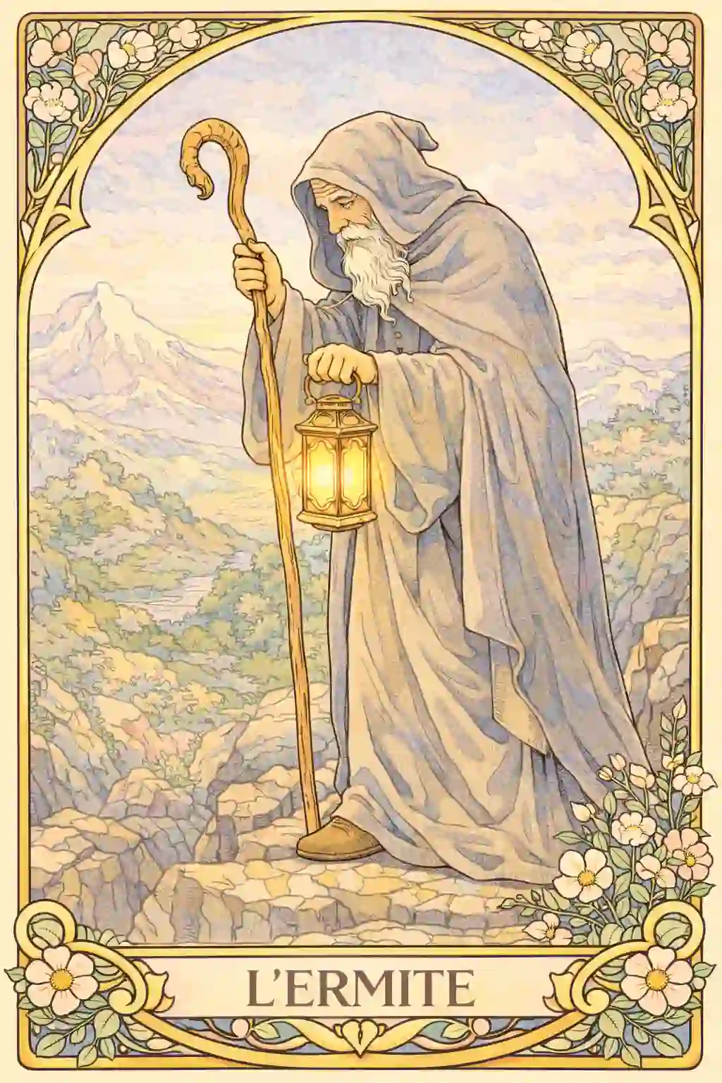 タロット隠者意味イメージ画像