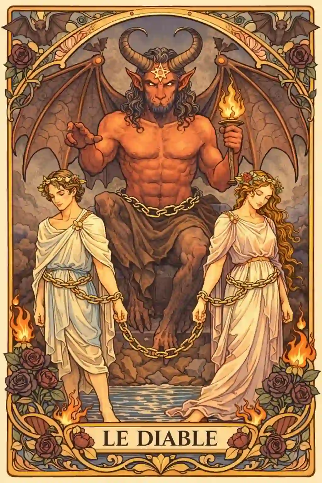 タロット悪魔意味イメージ画像