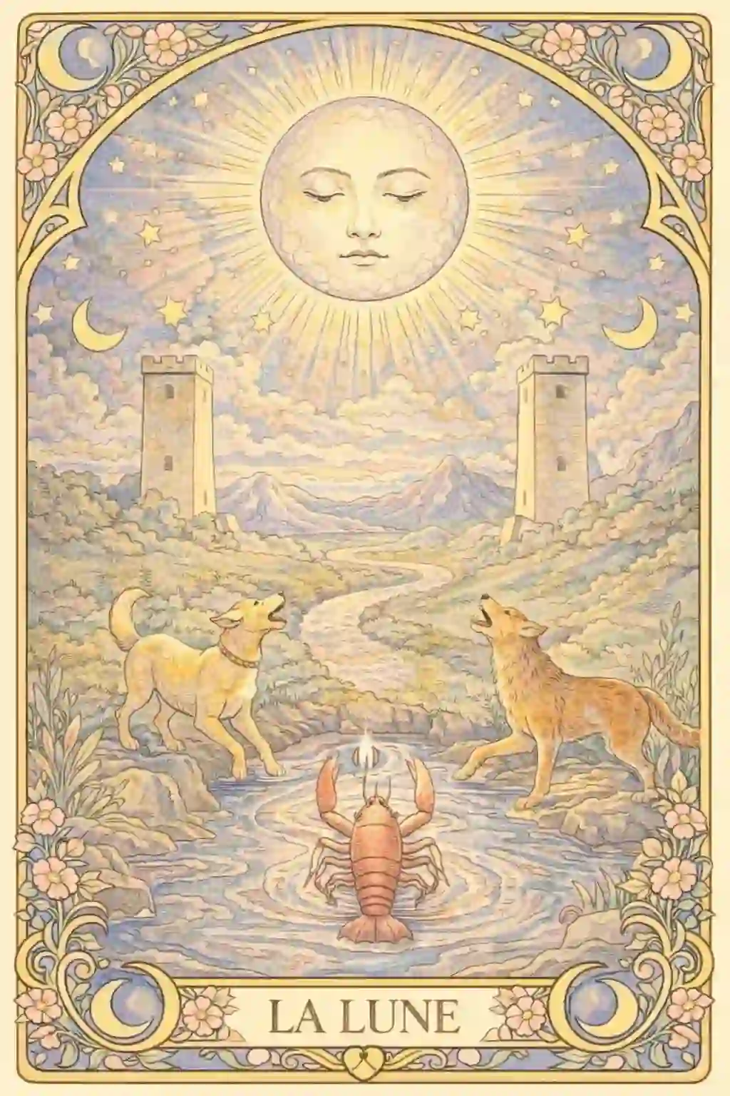 タロット月意味イメージ画像